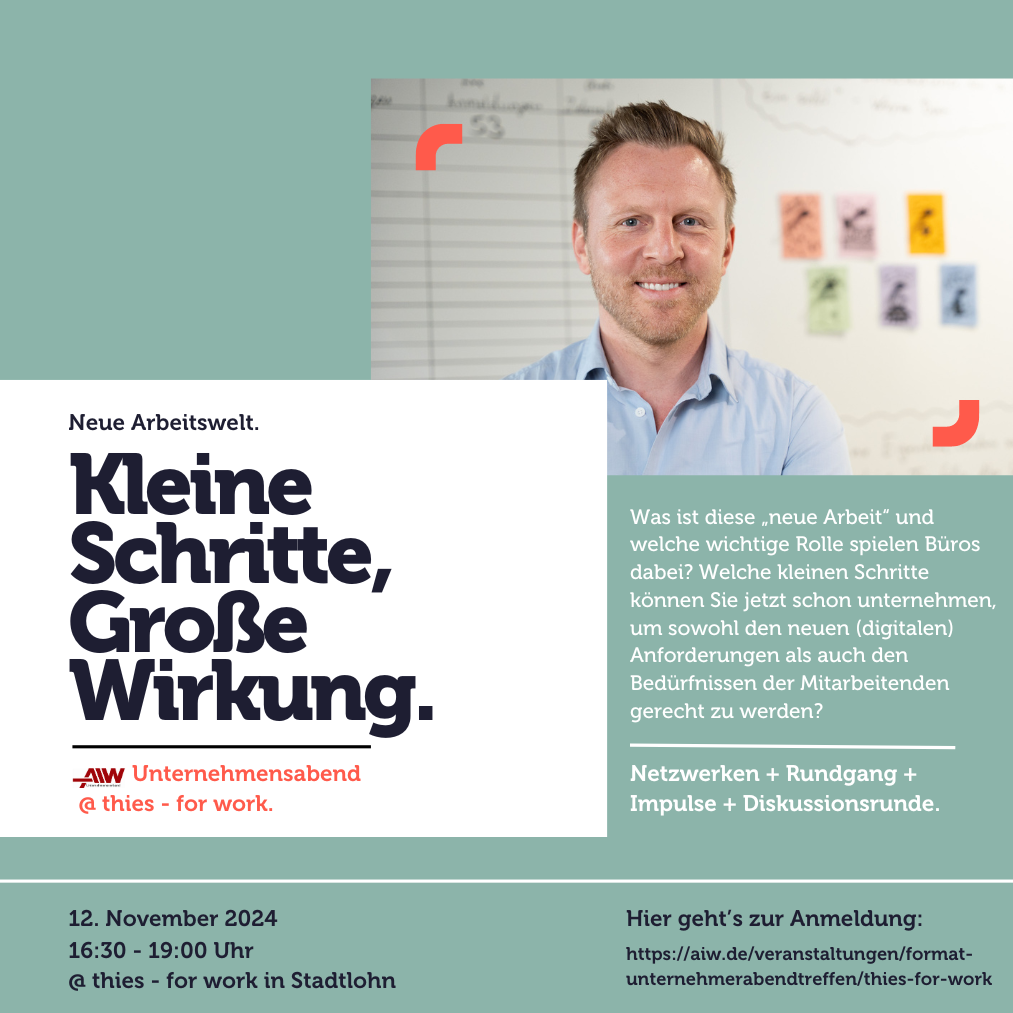 AIW Unternehmensabend Veranstaltung