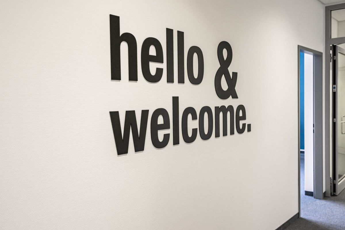 Wandspruch - dekorative Verzierung