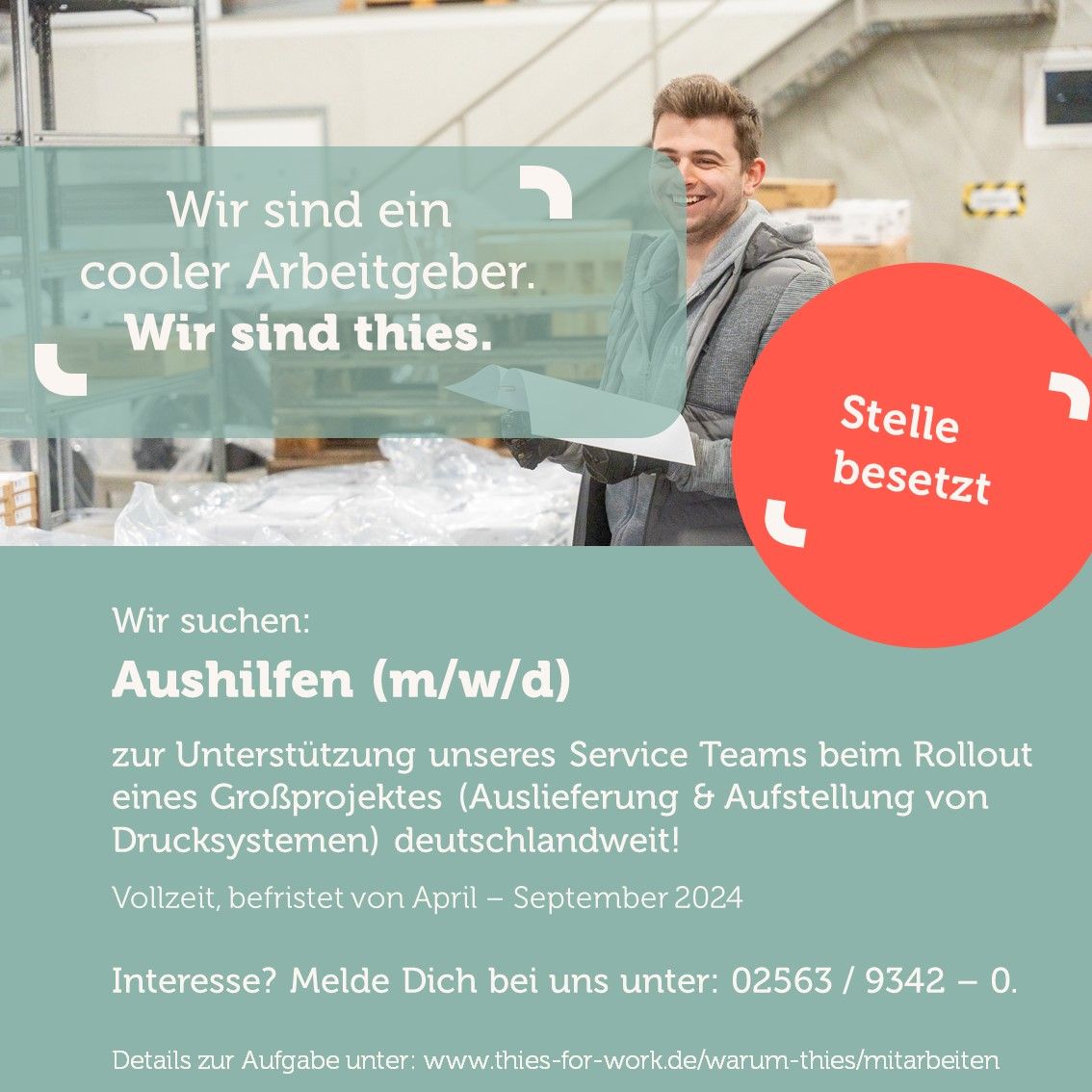 Befristeter Nebenjob