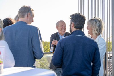 Networking in der Skylounge in Bocholt