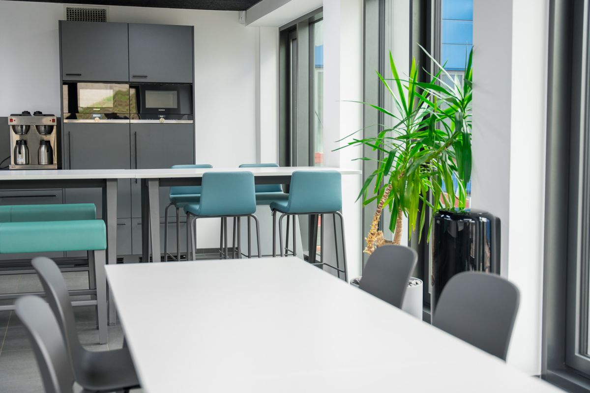 Pausenbereich mit Wohlfühlatmosphäre