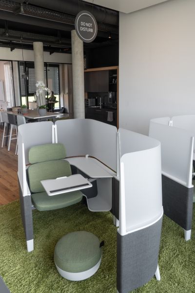 Fokussieren oder entspannen - ein Arbeitsort mit vielen Funktionen