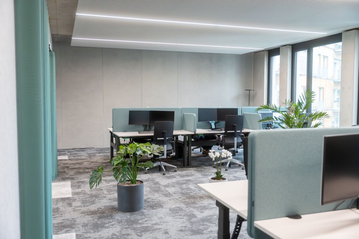 Zeitgemäße Arbeitsumgebungen bieten den individuellen Raum für Menschen und ihre Persönlichkeiten